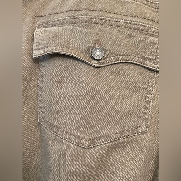 Vintage y2k low-rise Royal Robbins Outdoor Goddess 12 bootcut olive 90s hiking - Picture 3 of 13